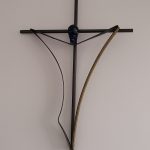 Crucifixo de Cristal com Ferro – Artista Desconhecido