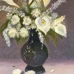 Ramalhete de flores brancas – Zali Lebarbenchon